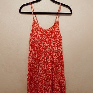 red sundress
